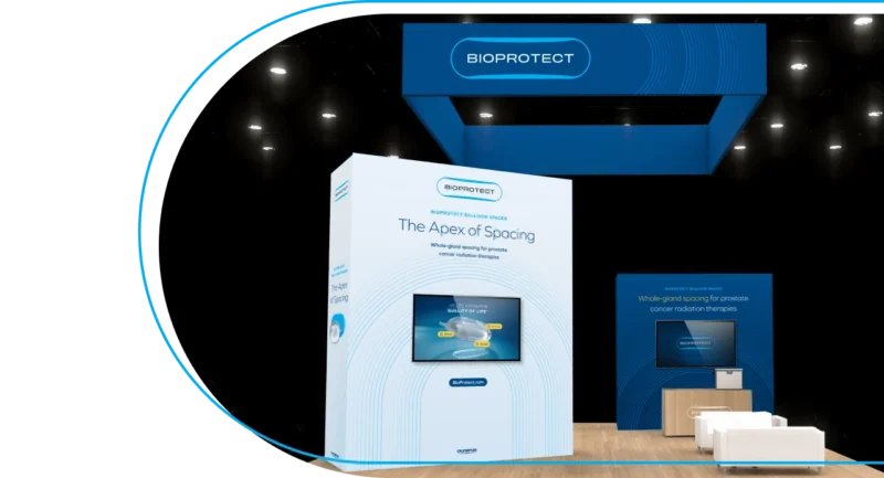 BioProtect conference booth